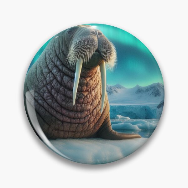 Item preview, Wise Walrus - Arctic Sage designed and sold by ProgressMagnet.