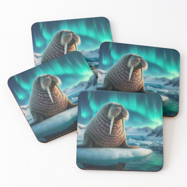 Item preview, Wise Walrus - Arctic Sage designed and sold by ProgressMagnet.