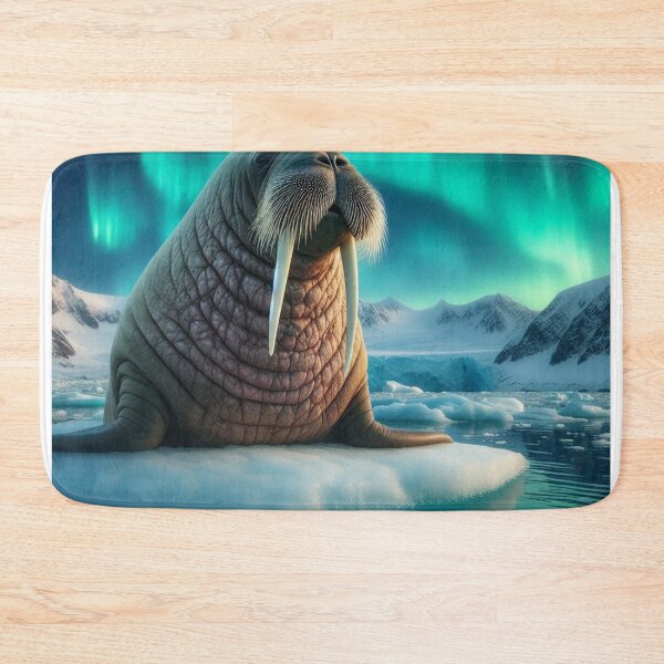 Item preview, Wise Walrus - Arctic Sage designed and sold by ProgressMagnet.