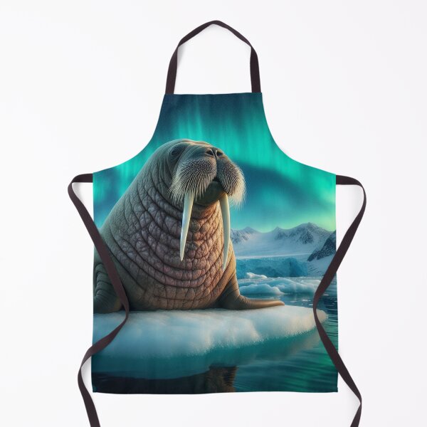 Item preview, Wise Walrus - Arctic Sage designed and sold by ProgressMagnet.