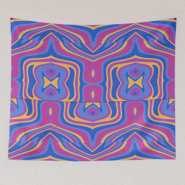 Item preview,   Groovy Hippie  Trippy Pattern 2 Comforter designed and sold by LLdreams.
