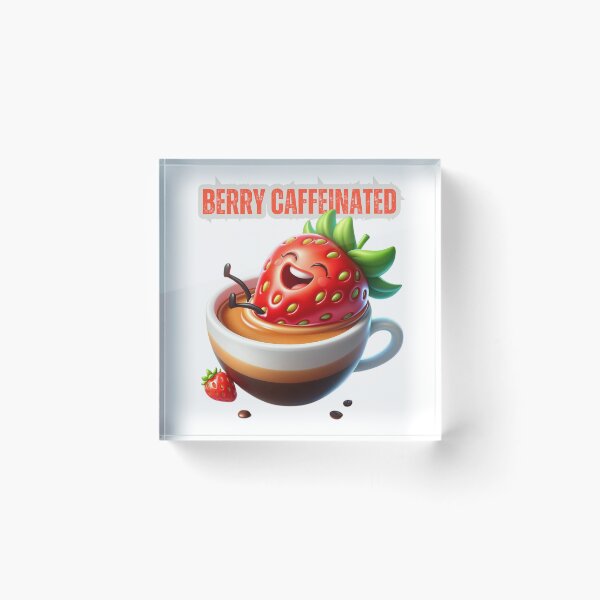 Item preview, Strawberry Espresso Splash: Berry Buzz designed and sold by vk09.