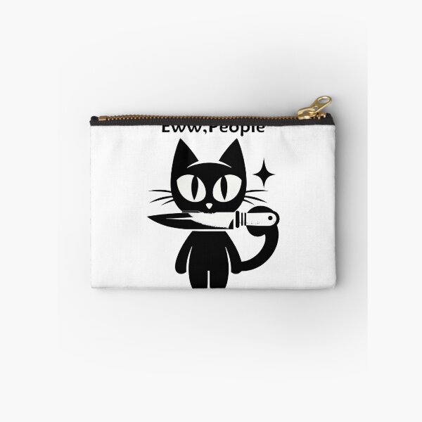 Artikelvorschau, Eww Leute, neue Leute, Mystery Cat – Quirky & Sassy Feline Tee entworfen und verkauft von toobel.
