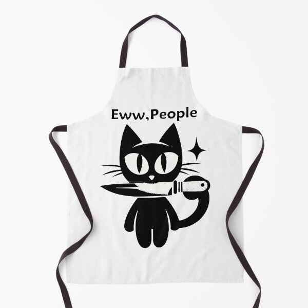 Artikelvorschau, Eww Leute, neue Leute, Mystery Cat – Quirky & Sassy Feline Tee entworfen und verkauft von toobel.