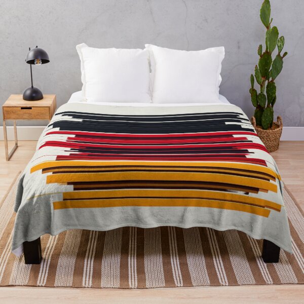 Item preview, Abstact Stripes German Flag Colours designed and sold by Gaborai.