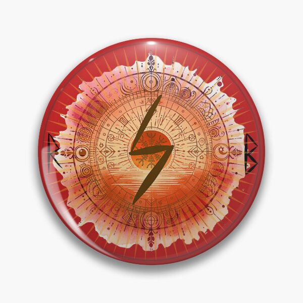 Item preview, Nordic Rune Sowilo - Positivity - Energy - Healing designed and sold by HausKatz.