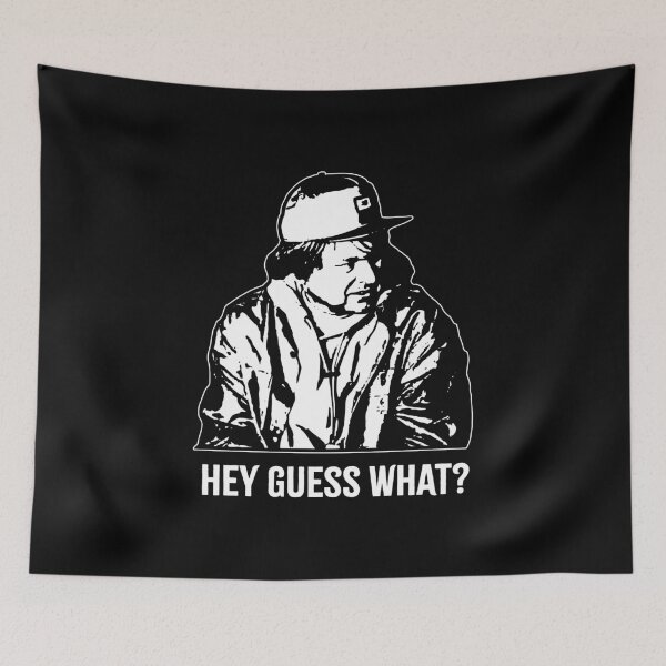 Item preview, COLIN ROBINSON. HEY GUESS WHAT? BLK BACKGROUND. designed and sold by 5hertz.