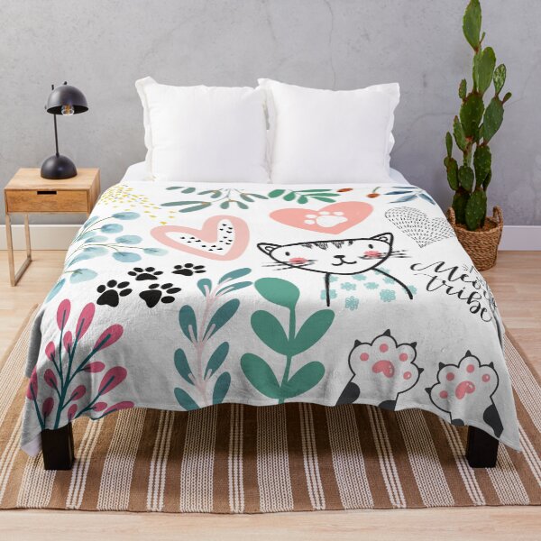 Item preview, Meow tribe cute kids cozy comforter by Belle Treasure Chest designed and sold by Luetta  Stuger- Fleming.