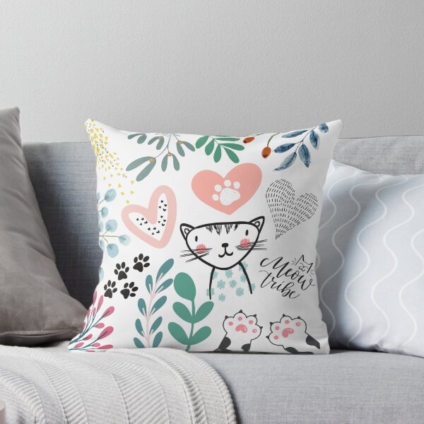 Item preview, Meow tribe cute kids cozy comforter by Belle Treasure Chest designed and sold by Luetta  Stuger- Fleming.