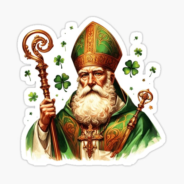 St Patrick's Day Sticker