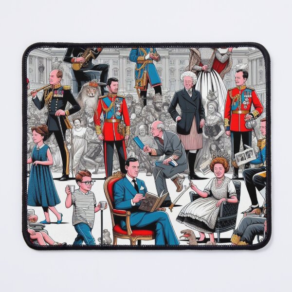 Item preview, Royal Gathering: A Unique Artistic Expression designed and sold by Wonderall.