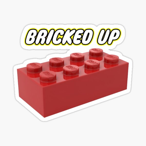 Bricked up Sticker