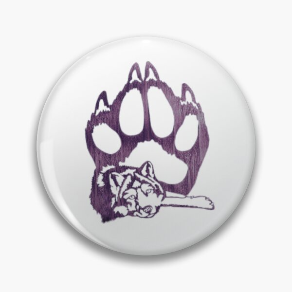 Item preview, Wolf With Paw Print designed and sold by brandikaes.