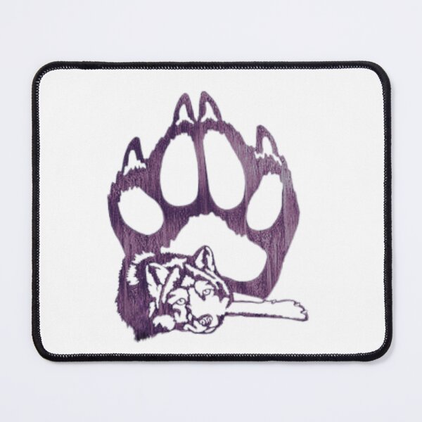 Item preview, Wolf With Paw Print designed and sold by brandikaes.