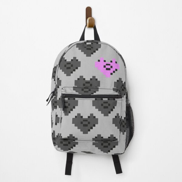 Item preview, Patrón de corazón pixelado con estampado de leopardo y un corazón rosa de 8 bits designed and sold by EmilyFNM3D.
