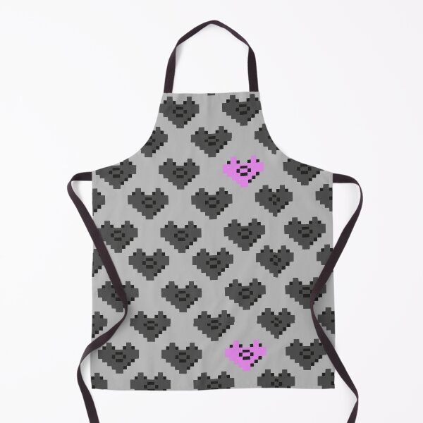 Item preview, Patrón de corazón pixelado con estampado de leopardo y un corazón rosa de 8 bits designed and sold by EmilyFNM3D.