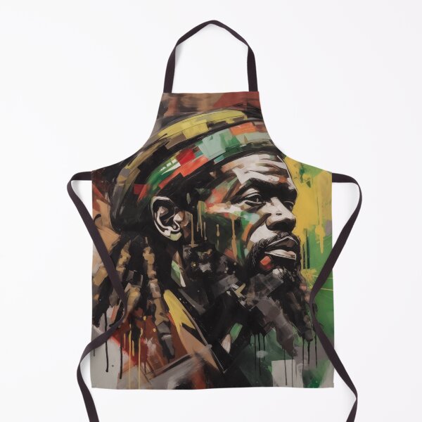 Item preview, The Wisdom Collection - Rastafarian Wise Man Vibrant Graffiti Art Bold Abstract Spirit Guide Design designed and sold by NortonArt.
