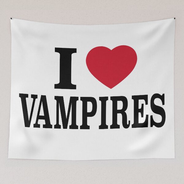Item preview, I HEART VAMPIRES designed and sold by verycoolandnice.