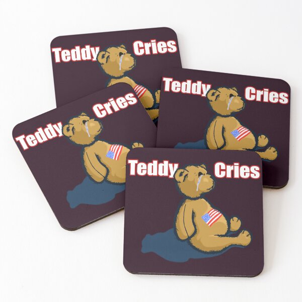 Item preview, Teddy Cries no one to play with designed and sold by barefootmk.
