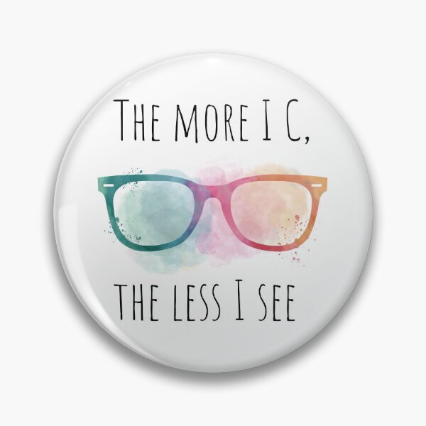 Item preview, The more I C, the less I see. Funny quote for programmers designed and sold by Drawmecute.