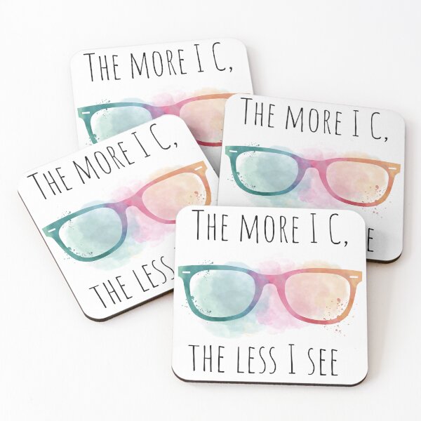 Item preview, The more I C, the less I see. Funny quote for programmers designed and sold by Drawmecute.