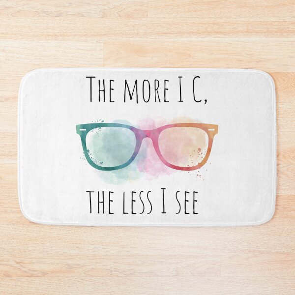 Item preview, The more I C, the less I see. Funny quote for programmers designed and sold by Drawmecute.