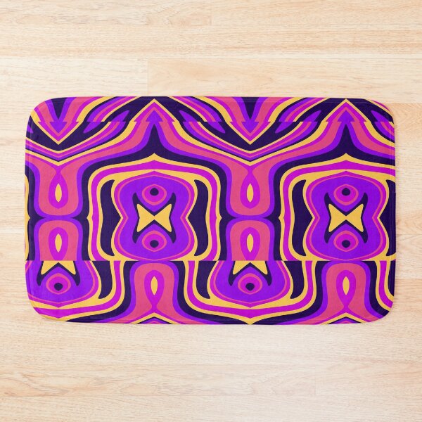 Item preview, Groovy Pink Hippie Trippy Pattern 3 Comforter designed and sold by LLdreams.