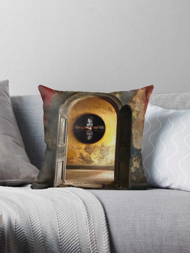 Thumbnail 1 of 4, Pillow, The Dream Alchemist designed and sold by rebecka.