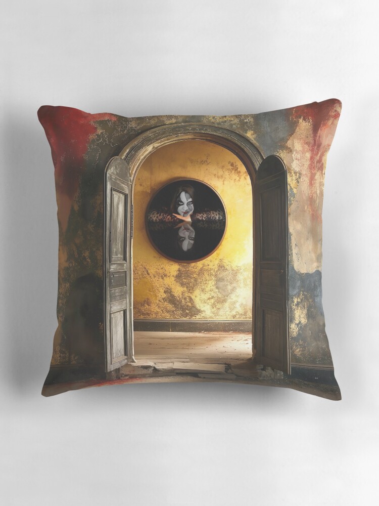 Thumbnail 3 of 4, Pillow, The Dream Alchemist designed and sold by rebecka.