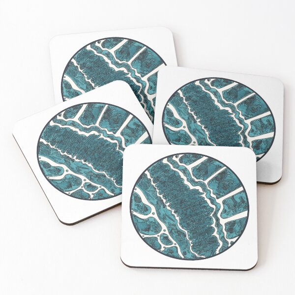 Item preview, Circular Harmony In Teal designed and sold by Natasha  Lay.