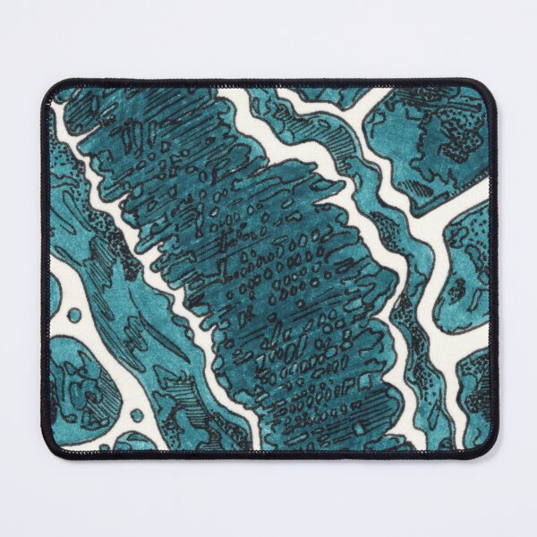 Item preview, Circular Harmony In Teal designed and sold by Natasha  Lay.