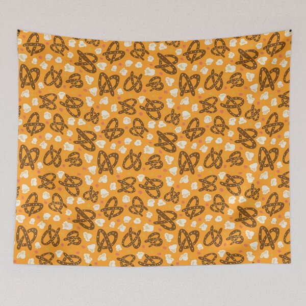 Item preview, Movie Night Orange designed and sold by katdogdesign.