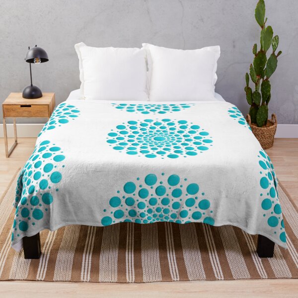 Item preview, Teal Dot Mandala designed and sold by Cardiff Creative.