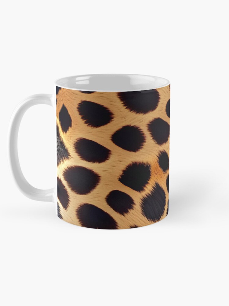 Thumbnail 5 of 6, Coffee Mug, Abstract Leopard Skin Pattern designed and sold by TheArtOfPat.