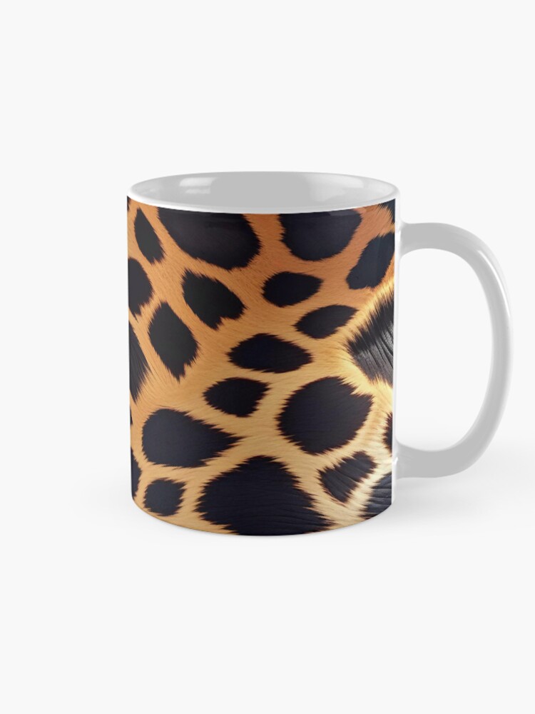 Thumbnail 3 of 6, Coffee Mug, Abstract Leopard Skin Pattern designed and sold by TheArtOfPat.