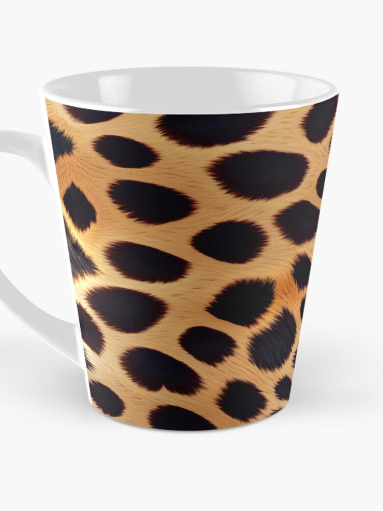 Thumbnail 3 of 4, Coffee Mug, Abstract Leopard Skin Pattern designed and sold by TheArtOfPat.
