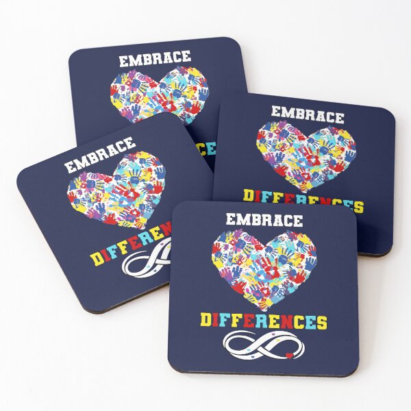 Item preview, Autism Awareness & Support Embrace Differences Inclusion designed and sold by tamdevo1.