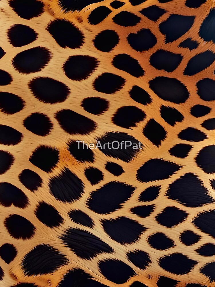 Thumbnail 3 of 3, Scarf, Abstract Leopard Skin Pattern designed and sold by TheArtOfPat.