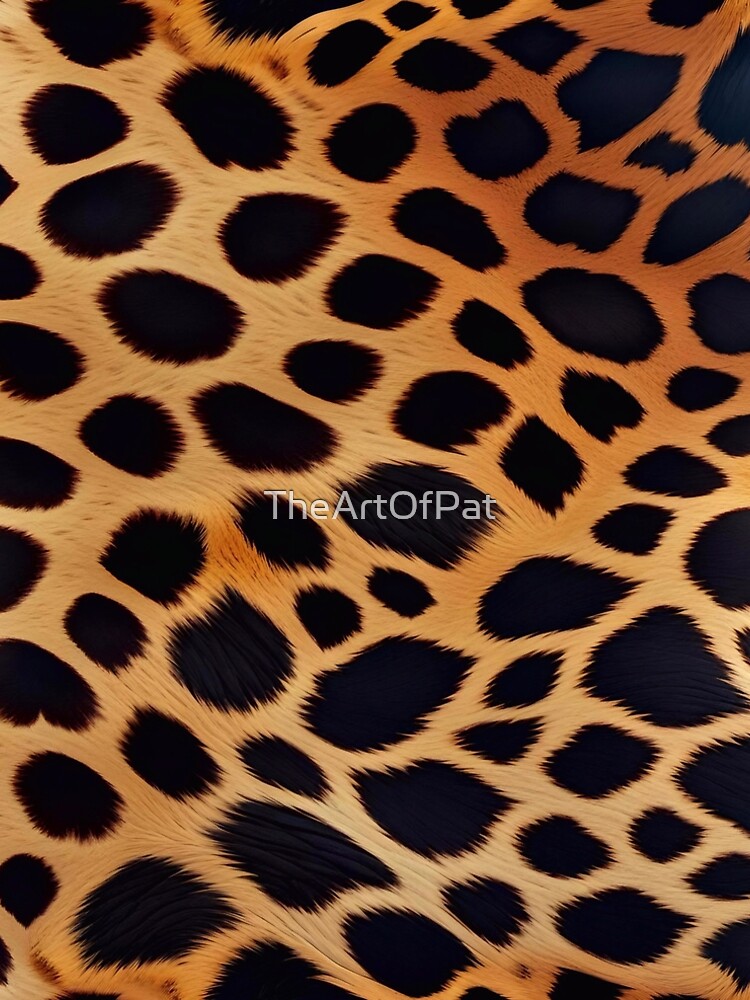 Thumbnail 5 of 5, A-Line Dress, Abstract Leopard Skin Pattern designed and sold by TheArtOfPat.