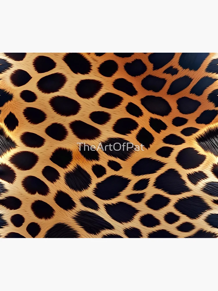 Thumbnail 6 of 6, Throw Blanket, Abstract Leopard Skin Pattern designed and sold by TheArtOfPat.