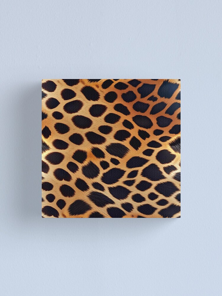 Imagen 1 de 3, Lienzo con la obra Abstract Leopard Skin Pattern, diseñada y vendida por TheArtOfPat.