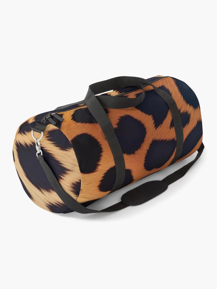 Thumbnail 1 of 3, Duffle Bag, Abstract Leopard Skin Pattern designed and sold by TheArtOfPat.