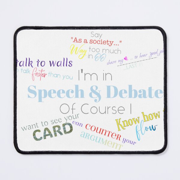 Item preview, Speech and Debate - Of Course I designed and sold by ToKreate.