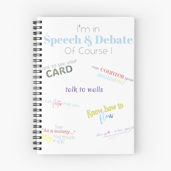 Item preview, Speech and Debate - Of Course I designed and sold by ToKreate.