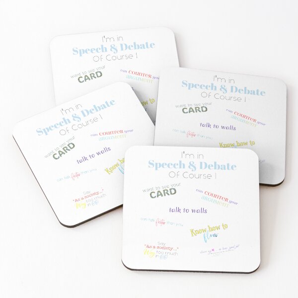 Item preview, Speech and Debate - Of Course I designed and sold by ToKreate.