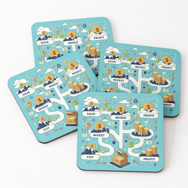 Item preview, Your Path to Financial Freedom: Save, Invest, Profit! designed and sold by Wonderall.