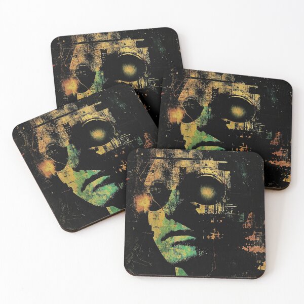 Item preview, Cybernetic Visionary: Abstract Techno Portrait designed and sold by Chreggie.