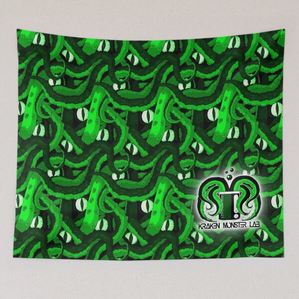 Item preview, Kraken Monster Lab Logo designed and sold by KrakenMonsterLb.