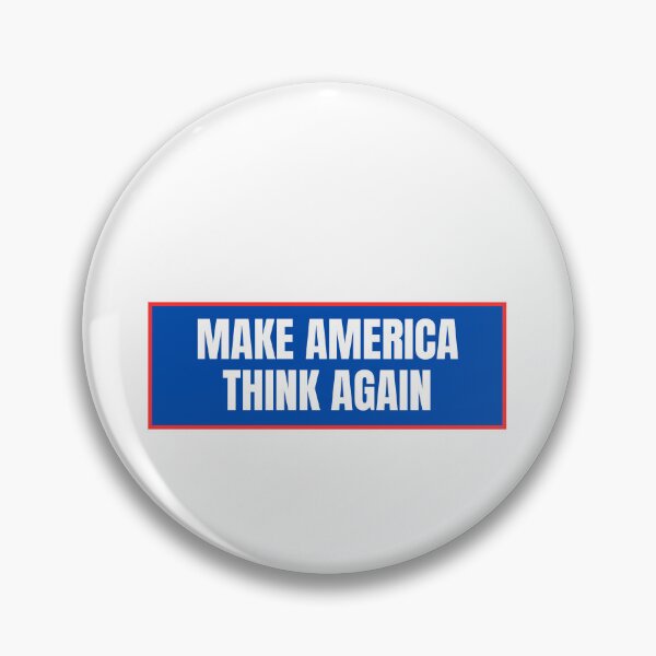 Item preview, Make America Think Again  designed and sold by CharmStudio.