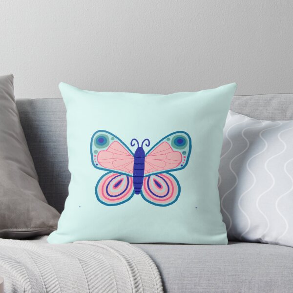 Item preview, Blue, Pink, Teal Butterfly designed and sold by Katelyn Workman.